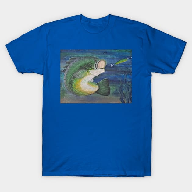 Largemouth Bass T-Shirt by LaurenPatrick